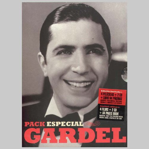 Gardel,carlos - Carlos Gardel Pack Deluxe 4dvd+2cd+libro - Music CD