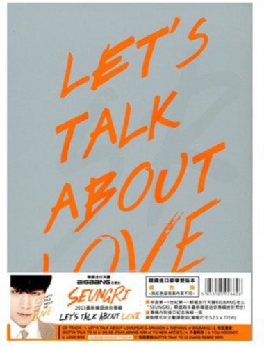 Seungri - Let's Talk About Love - Music CD