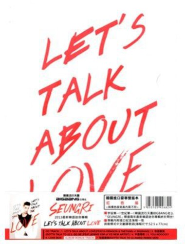 Seungri - Let's Talk About Love - Music CD