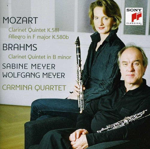 Carmina Quartet & Sabine Meyer - Mozart Brahms: Clarinet Quintets - Music CD