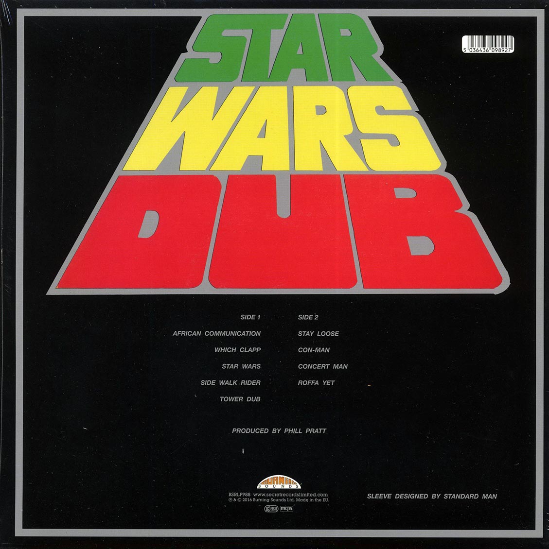 Phil Pratt - Star Wars Dub (RSD 2016) (180g) Vinyl Record