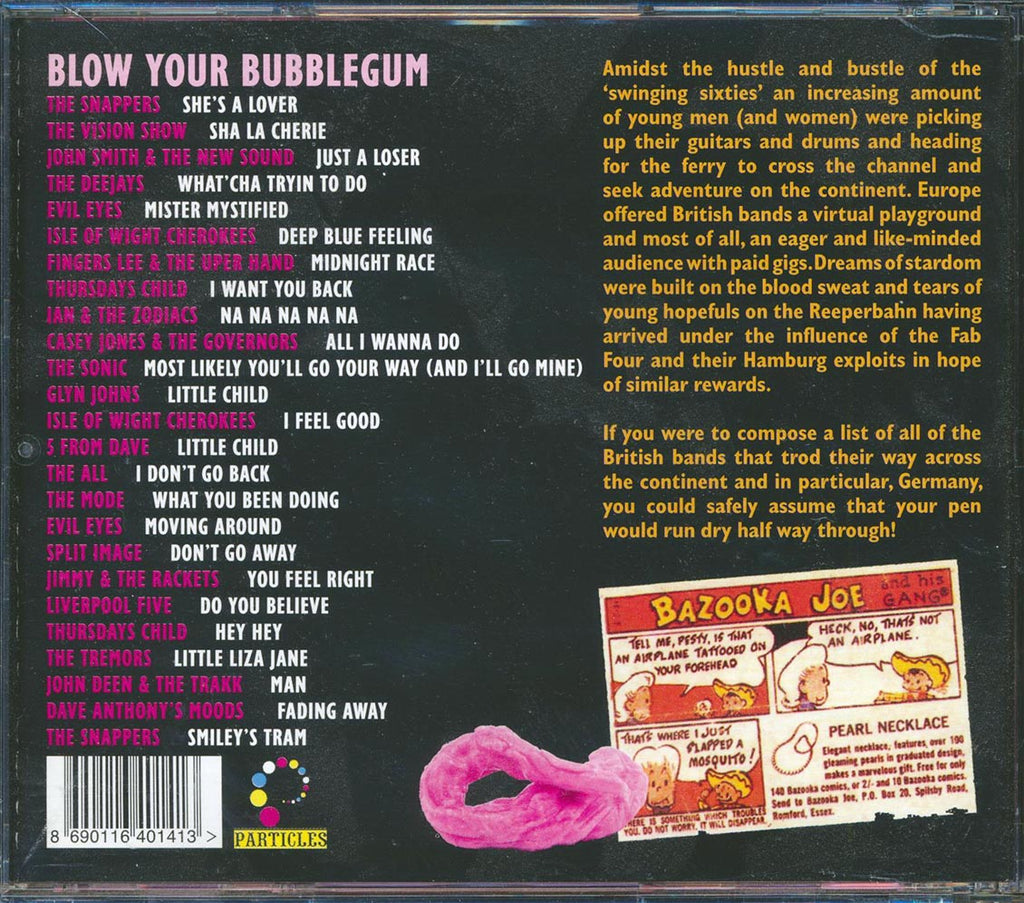Various - Blow Your Bubblegum: 25 Hot & Wild Brit Beat Grooves Music CD