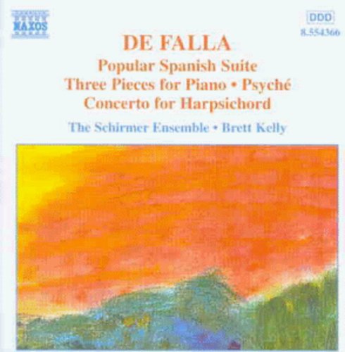 Falla / Schirmer Ensemble - Popular Spanish Suite / Three Pieces For Piano - Music CD