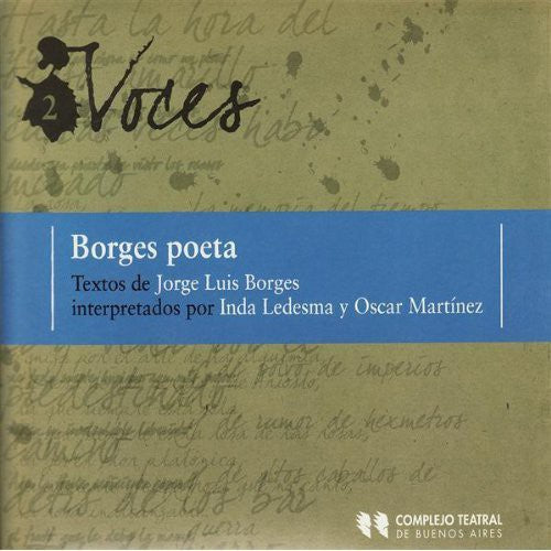 Ledesma,inda / Martinez,oscar - Voces : Borges Poeta - Music CD