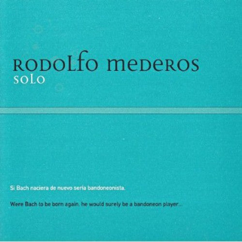 Mederos,rodolfo - Soledad - Music CD
