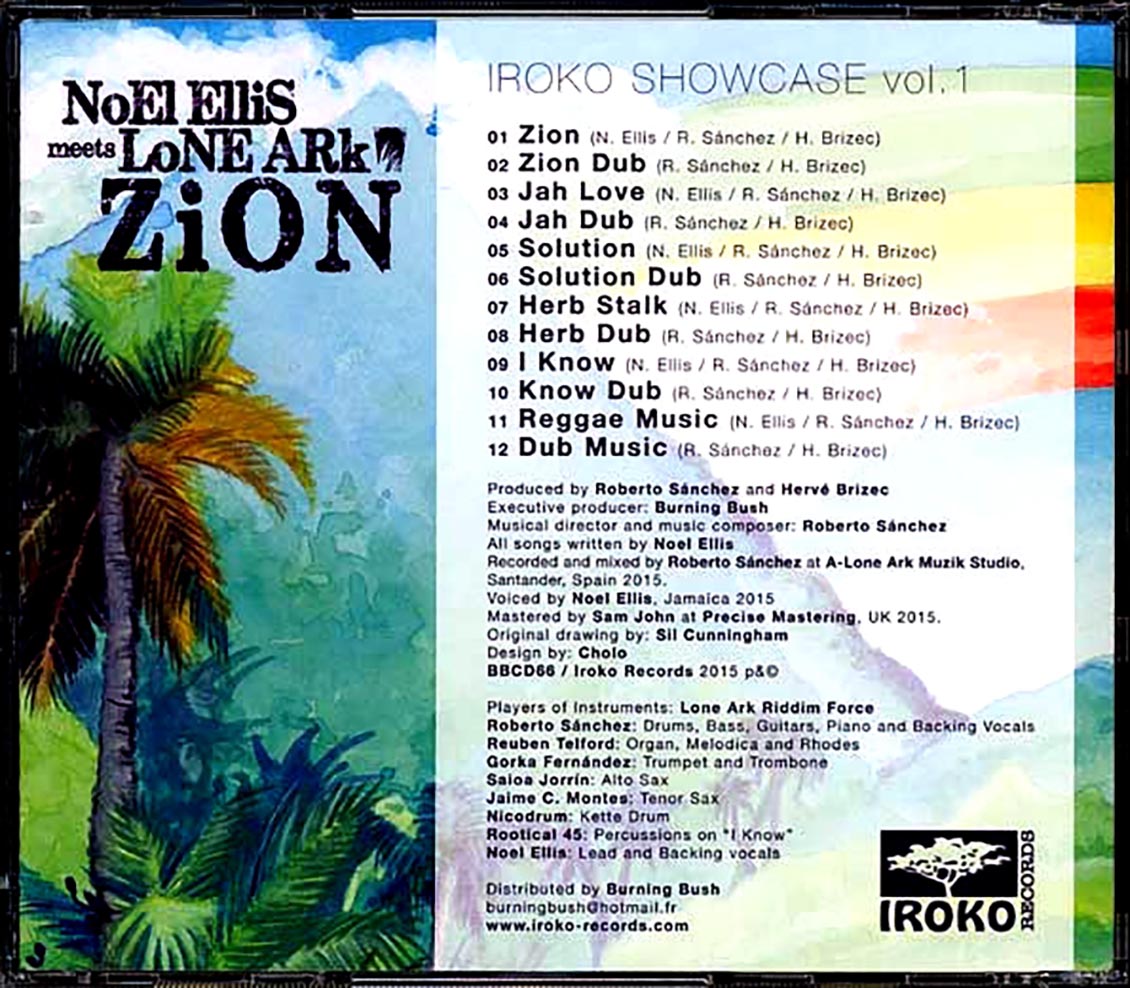 Noel Ellis - Noel Ellis Meets Lone Ark Zion: Iroko Showcase Volume 1 Music CD