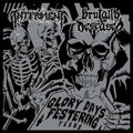 Interment / Brutally Deceas - Glory Days Festering Years - Vinyl Record