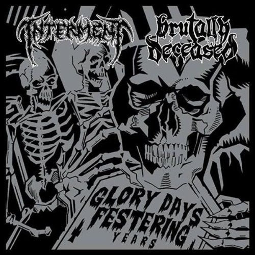 Interment / Brutally Deceas - Glory Days Festering Years - Vinyl Record
