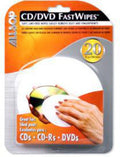 Allsop FastWipes CD / DVD Cleaning Cloth 20 Pack - Cleaners