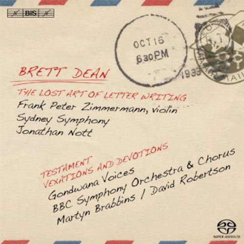 Dean / Sydney Symphony / Nott - Lost Art Of Letter Writing Etc - Super Audio CD
