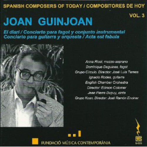 Guinjoan / Ricci / English Chamber Orch / Encinar - Spanish Composers Of Today 3 - Music CD