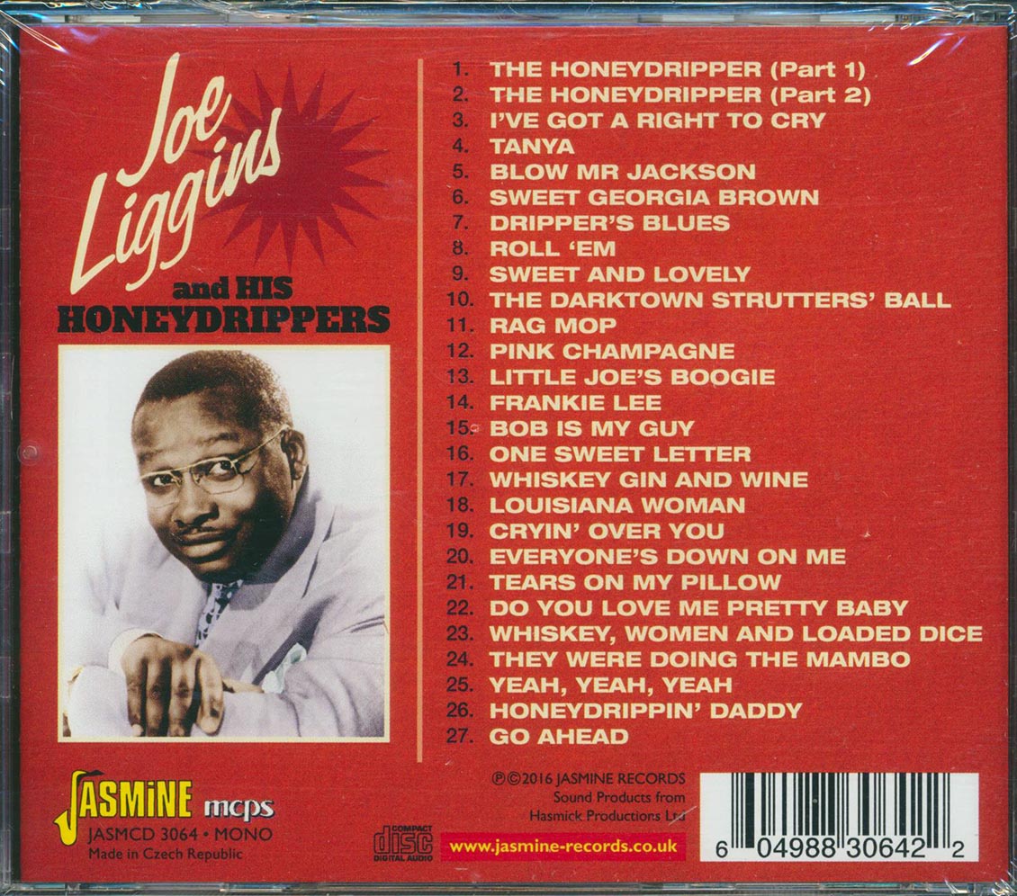 Joe Liggins & His Honeydrippers - The Greatest Hits 1945-1957: Centenary Edition Music CD