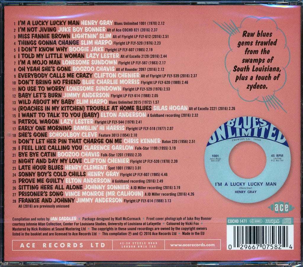 Various - Bluesin' By The Bayou: I'm Not Jiving Music CD