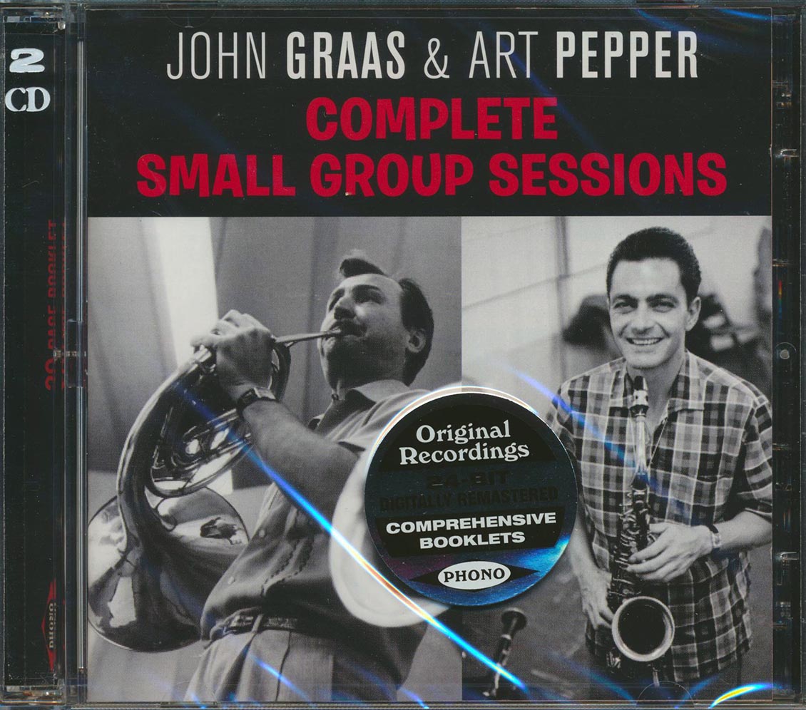 John Graas, Art Pepper - Complete Small Group Sessions (2xCD) (incl. large booklet) (remastered) Music CD