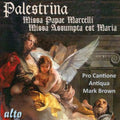 Palestrina / Pro Cantione Antiqua / Brown - Missa Papae Marcelli / Missa Assumpta Est Maria - Music CD