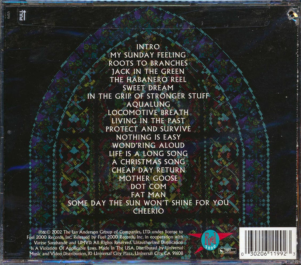 Jethro Tull - Living With The Past (20 tracks) Music CD