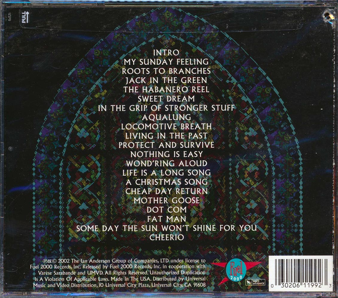 Jethro Tull - Living With The Past (20 tracks) Music CD