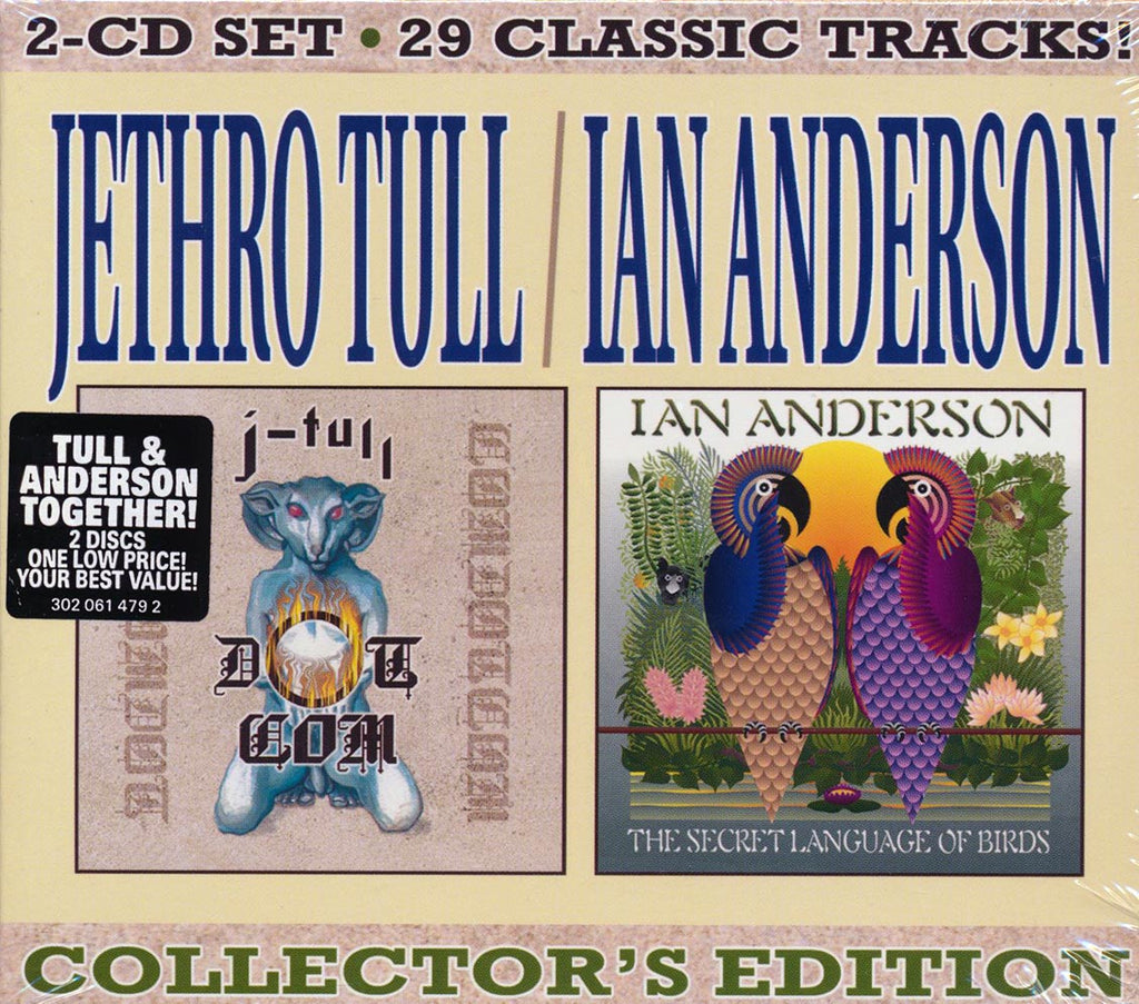 Jethro Tull, Ian Anderson - J-Tull Dot Com + The Secret Language Of Birds: Collector's Edition (29 tracks) (2xCD) Music CD