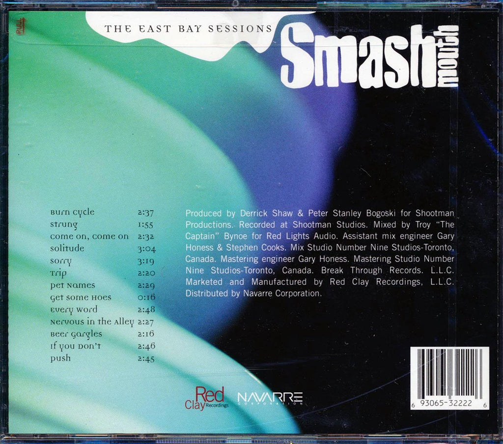 Smash Mouth - The East Bay Sessions Music CD