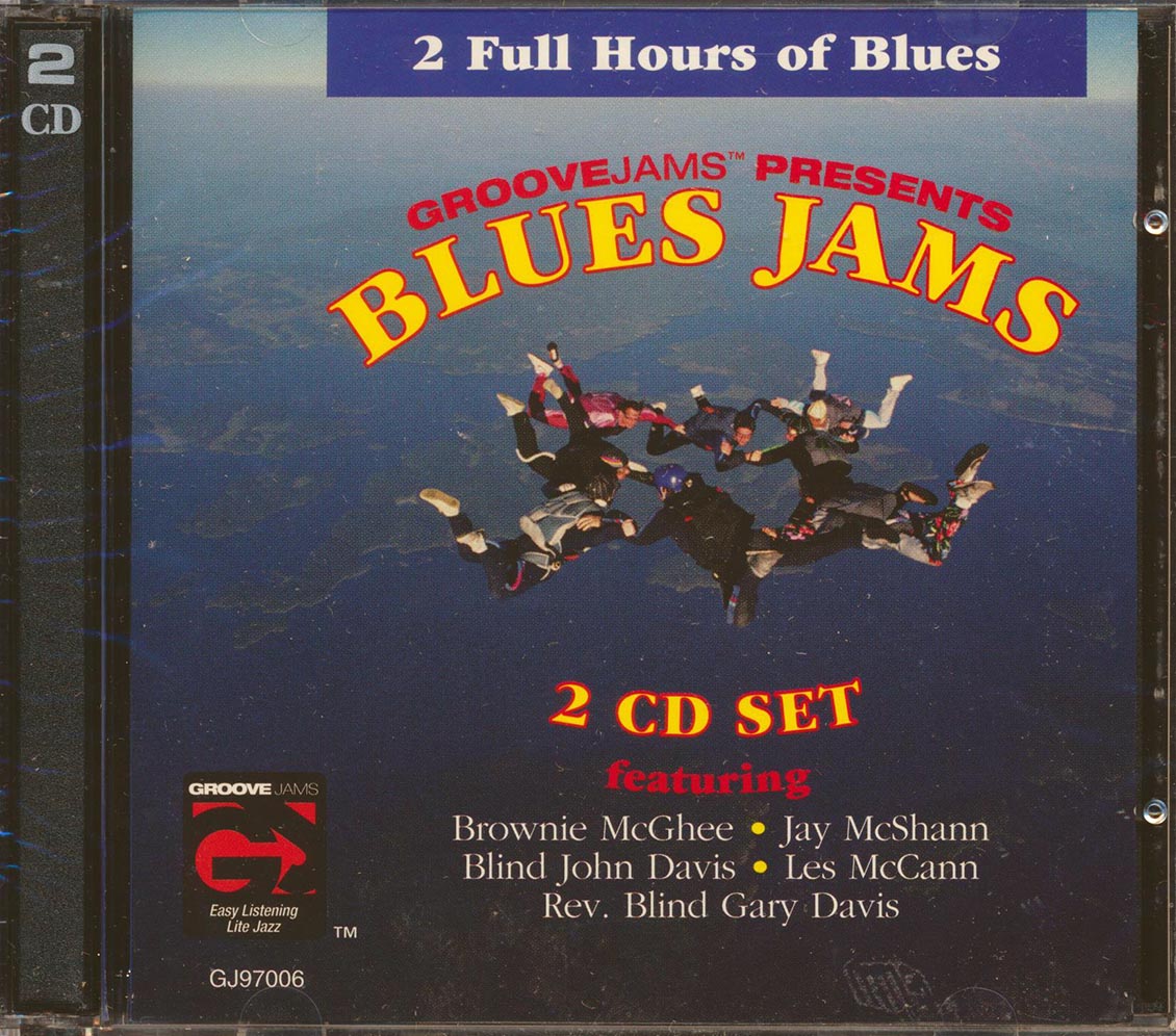 Brownie McGhee, Jay McShann, Blind John Davis, Les McCann, Rev Blind Gary Davis - Blues Jams (28 tracks) (2xCD) Music CD