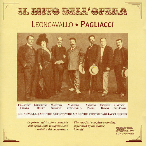 Leoncavallo - I Pagliacci - Music CD