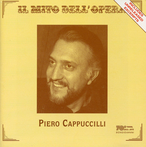 Cappuccili,piero - Sings Arias - Music CD