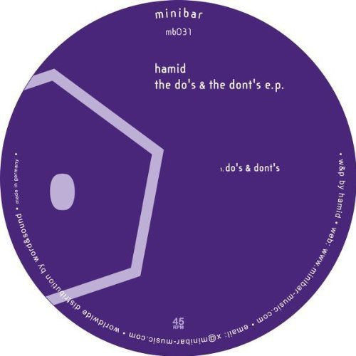 Hamid - Do's & The Dont's - Vinyl Record