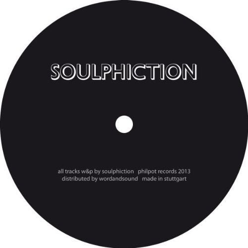 Soulphiction - Live Jamz 1 - Vinyl Record