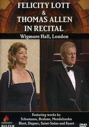 Schumann / Lott / Allen - Felicity Lott & Thomas Allen: Recital - DVD