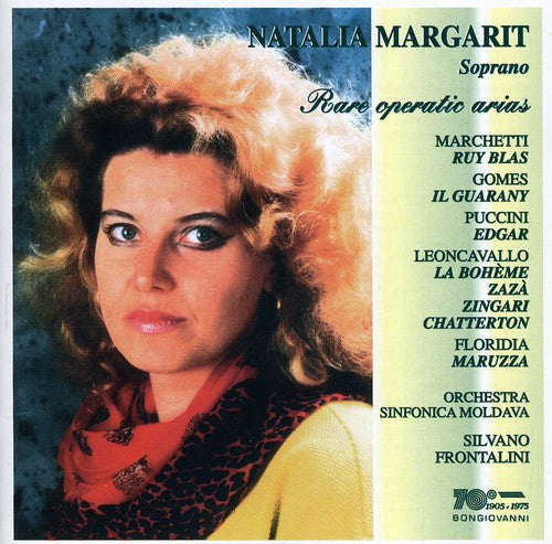 Margarit,natalia / Moldava So / Frontalini - Rare Operatic Arias - Music CD