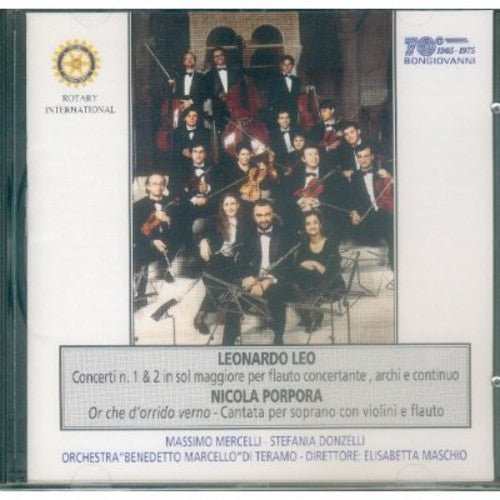 Leo / Mercelli / Donzelli - Concerti Per Flauto / Archi E Basso Continuo Nn 1 - Music CD