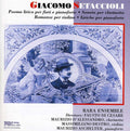 Setaccioli / D'alessandro / Destro - Poema Lirico Sonata Romanze - Music CD