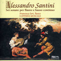 Santini / Seri,francesca - Sei Sonate Per Flauto E Basso Continuo - Music CD