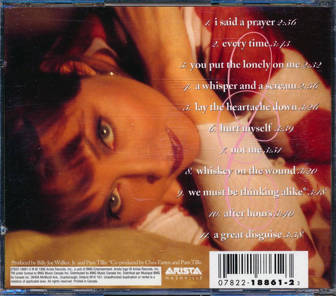 Pam Tillis - Every Time Music CD