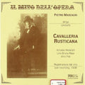Mascagni / Melandri / Rasa - Cavalleria Rusticana - Music CD
