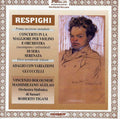 Respighi / Tigani - Concerto In A For Violin - Music CD