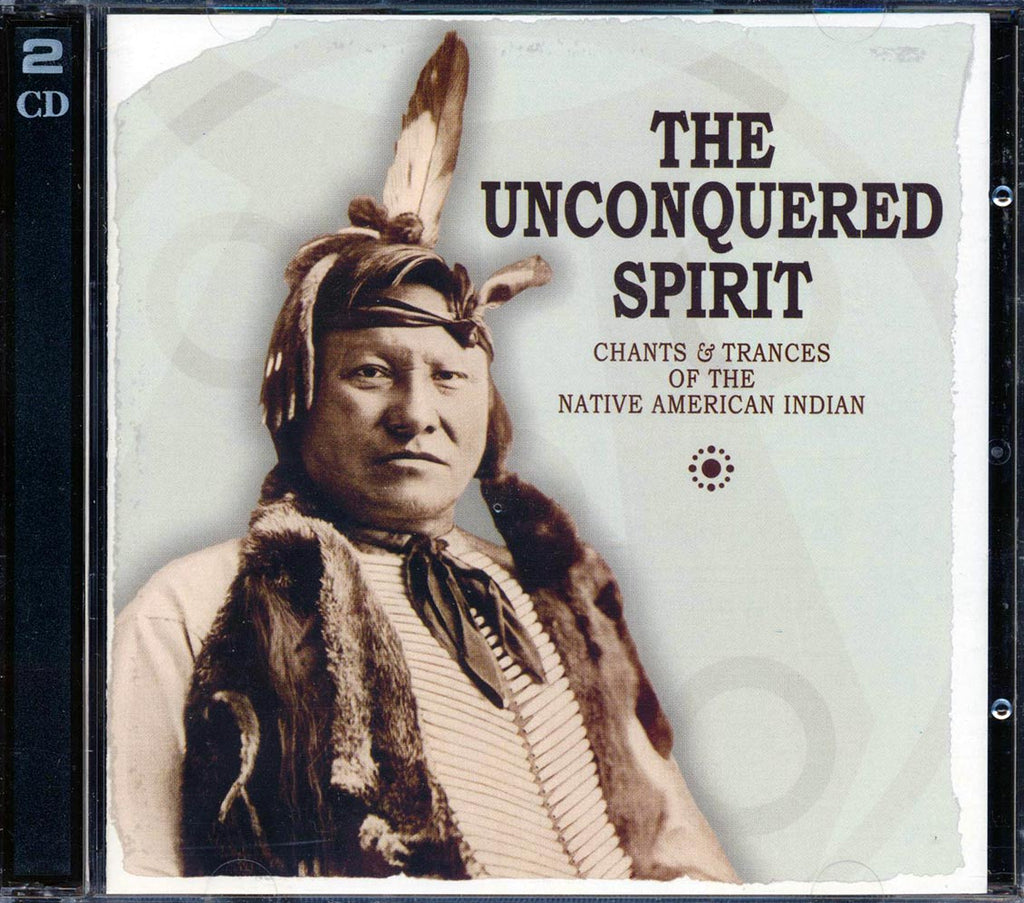 Kyle Littlefeather - The Unconquered Spirit: Chants & Trances Of The Native American Indian (38 tracks) (2xCD) (marked/ltd stock) Music CD