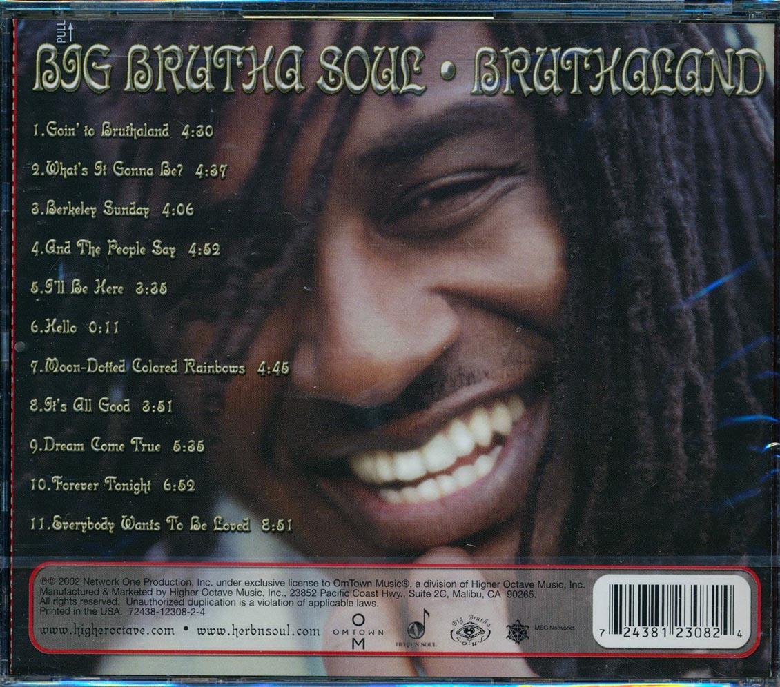 Big Brutha Soul - Bruthaland Music CD