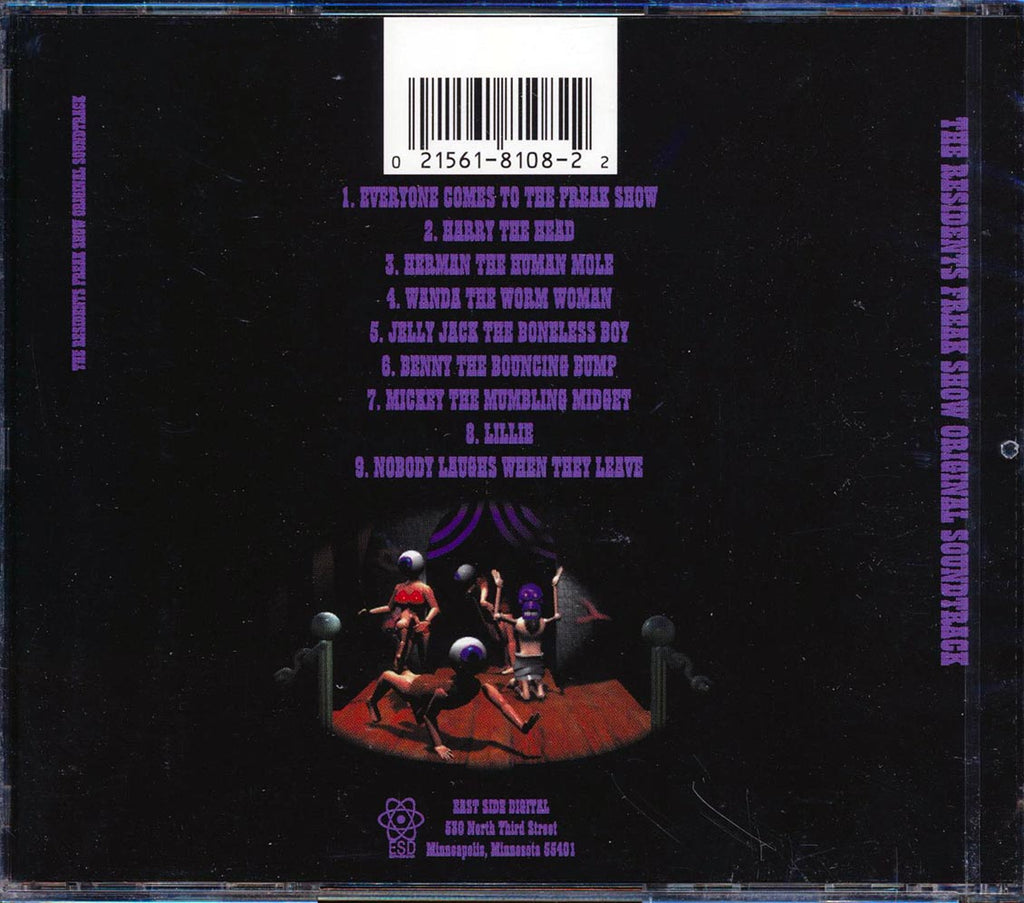 The Residents - Freak Show: Original Soundtrack (marked/ltd stock) Music CD