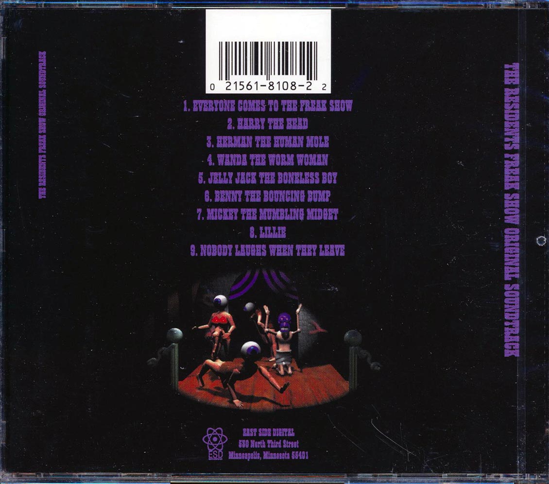 The Residents - Freak Show: Original Soundtrack (marked/ltd stock) Music CD