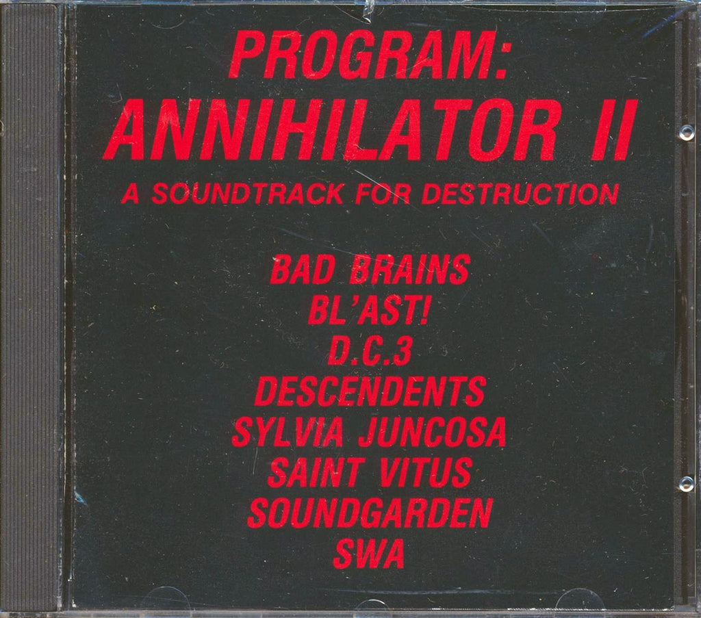 Bad Brains, Soundgarden, Descendents, Etc. - Program: Annihilator II (marked/ltd stock) Music CD