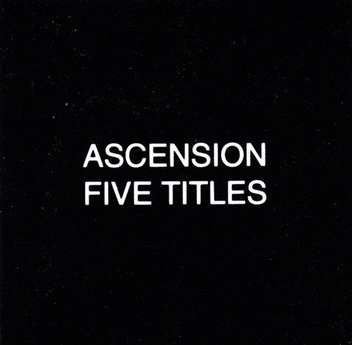 Ascension - Five Titles - Music CD