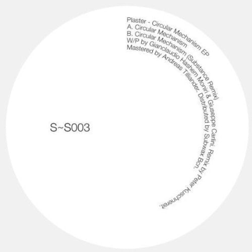 Plaster - Circular Mechanism - Vinyl Record