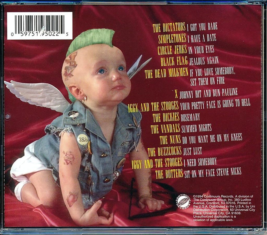 Iggy & The Stooges, The Vandals, Black Flag, Etc. - Cupid's Revenge: The World's Most Romantic Punk Songs (marked/ltd stock) Music CD