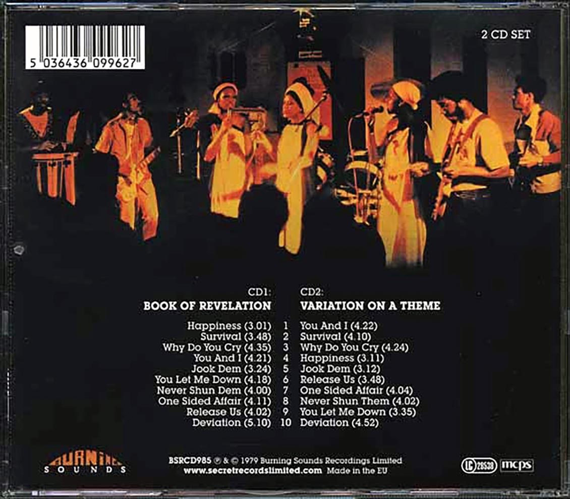 Revelation - Book Of Revelation + Variation On A Theme (2xCD) Music CD