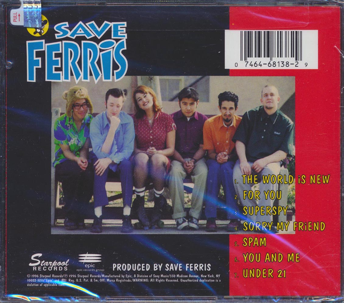 Save Farris - Introducting Save Ferris Music CD