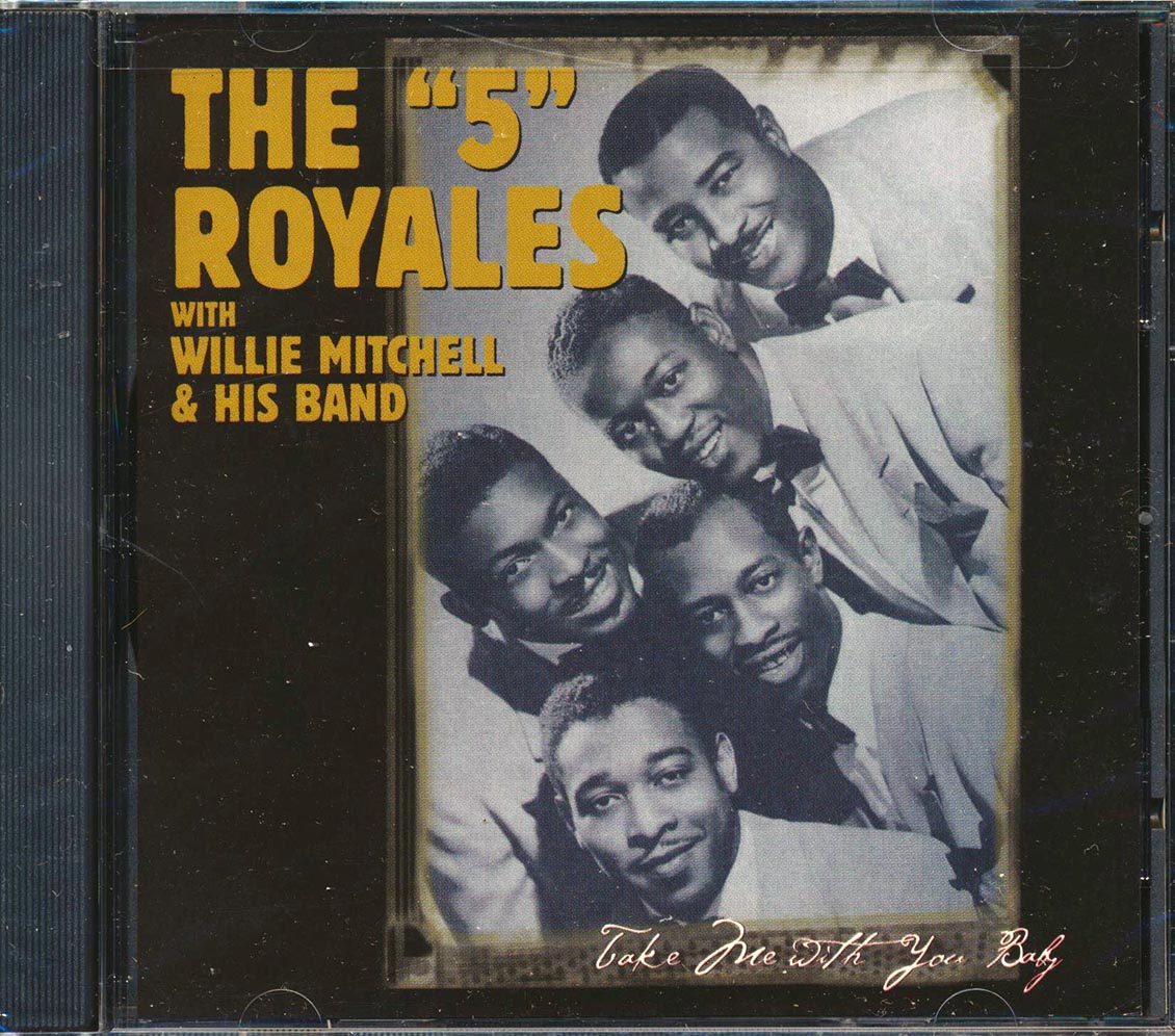 The 5 Royales - Take Me With You Baby (marked/ltd stock) Music CD
