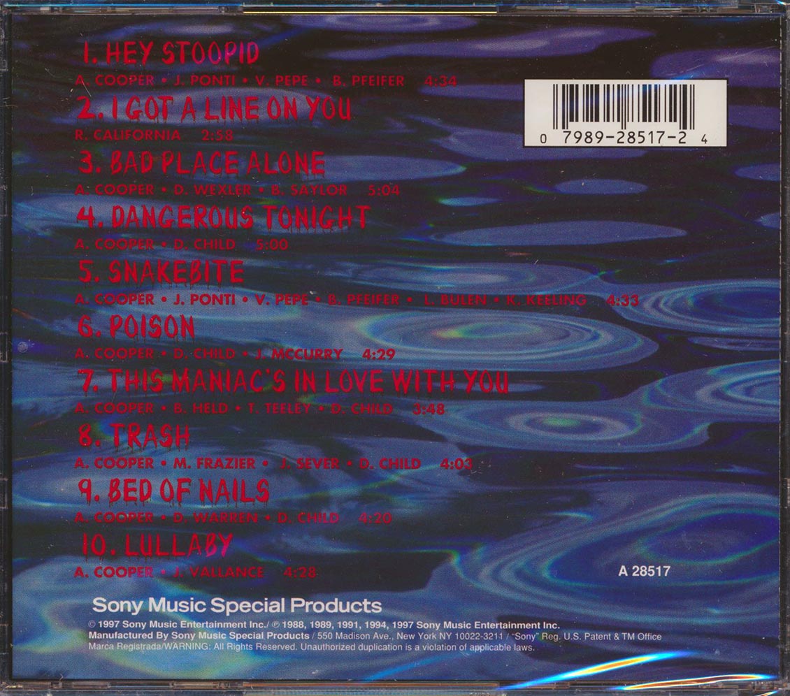Alice Cooper - A Nice Nightmare Music CD
