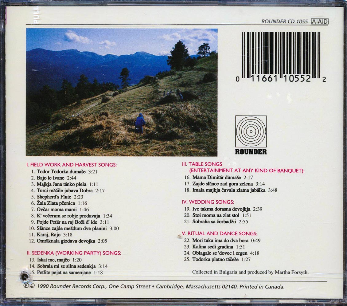 Various - Two Girls Started To Sing: Bulgarian Village Singing (marked/ltd stock) Music CD