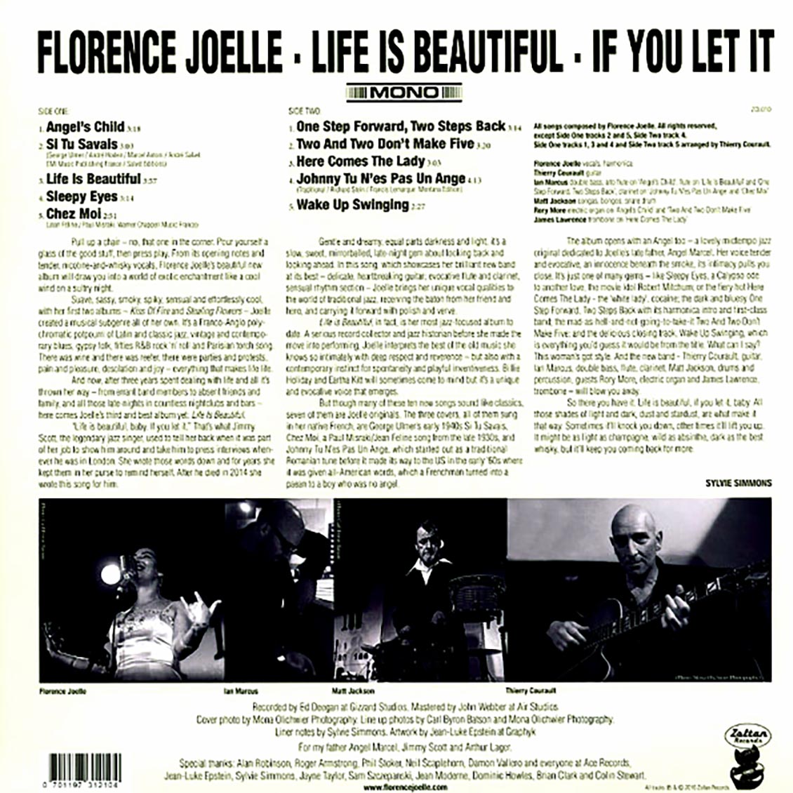 Florence Joelle - Life Is Beautiful If You Let It (180g) Vinyl Record